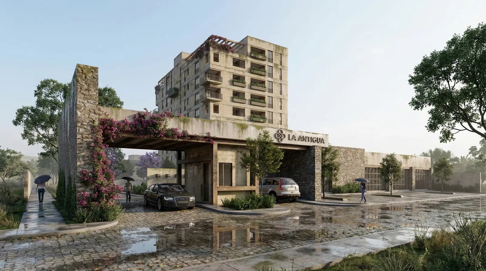 Vivienda vertical D037, Querétaro — visualización