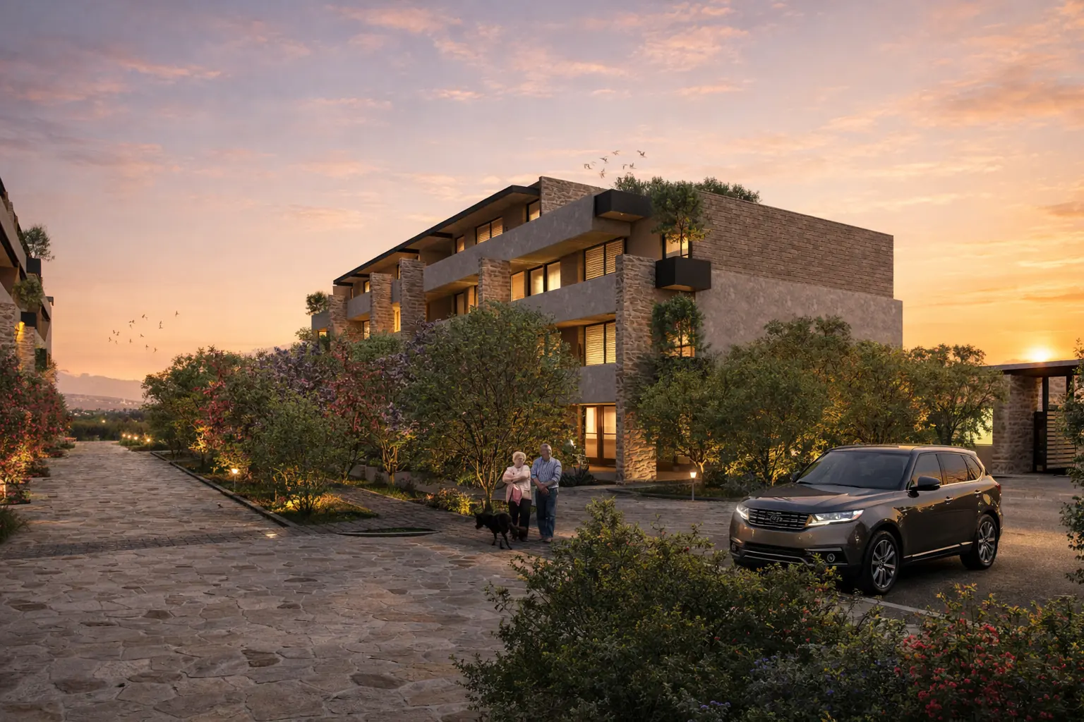 Conjunto residencial D126, Tequisquiapan — visualización