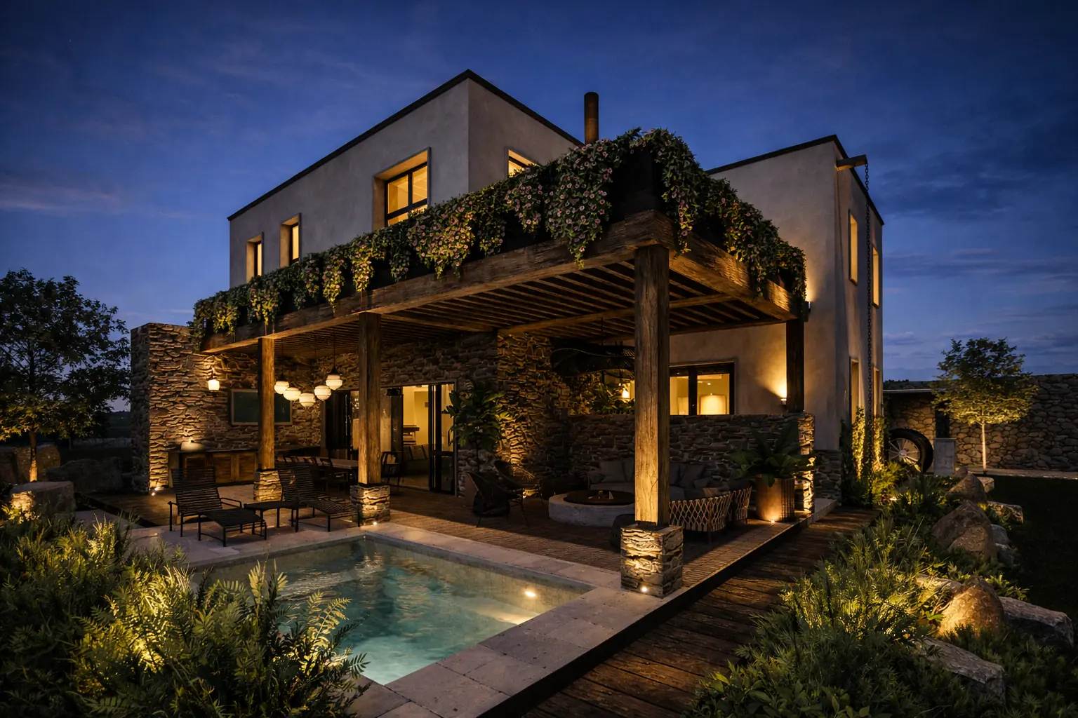 Casa unifamiliar R023, San Miguel de Allende — visualización