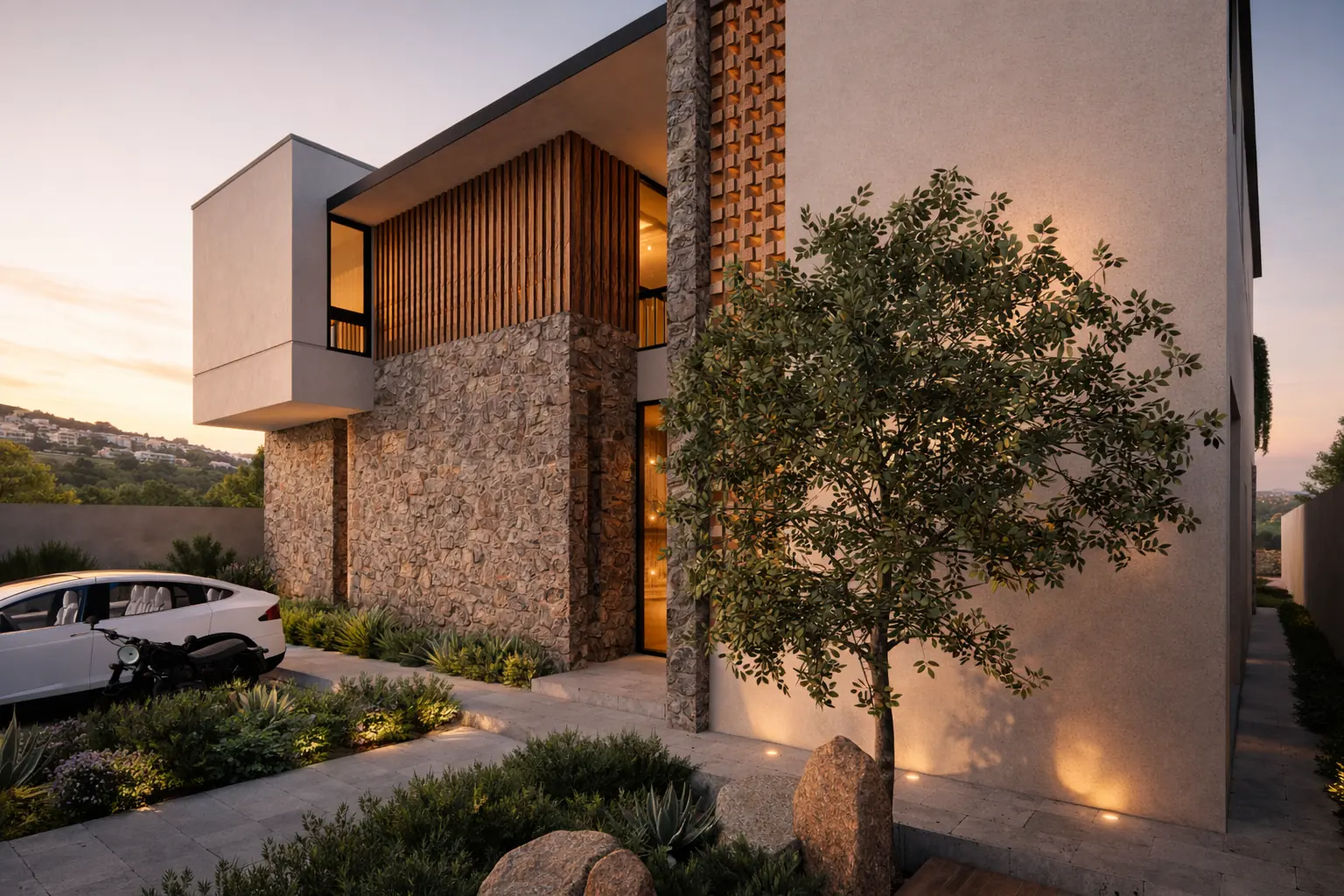 Casa unifamiliar R053, Querétaro — visualización