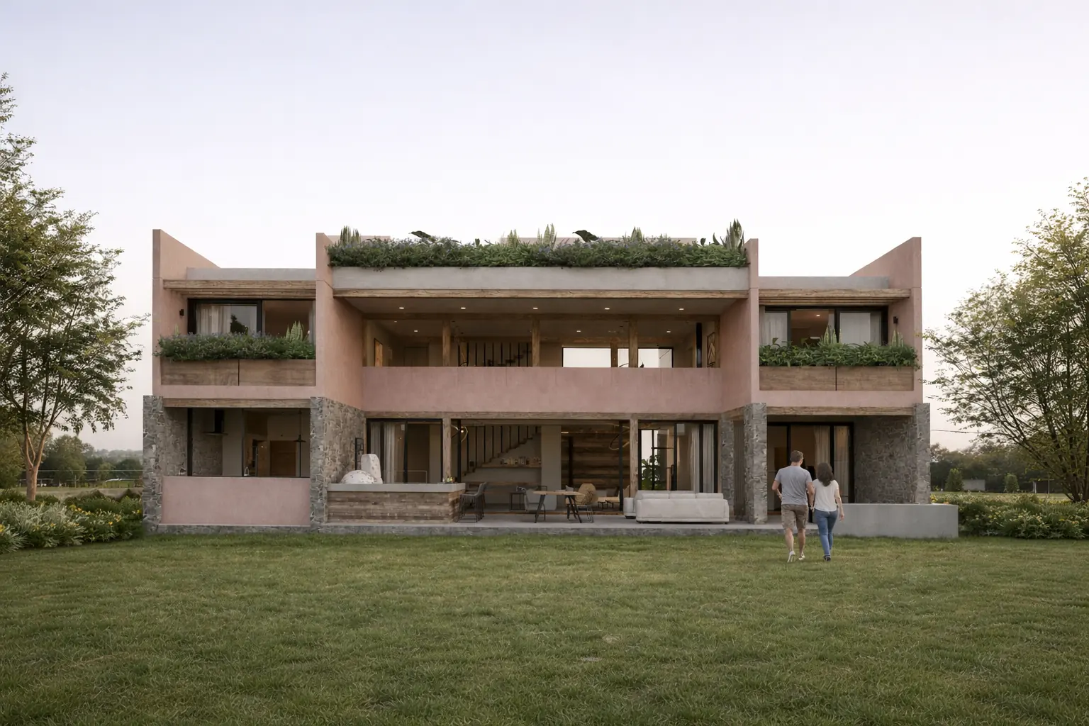 Casa unifamiliar R106, San Miguel de Allende — visualización